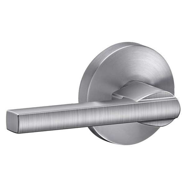 W Series Passage Latitude Lever Lock with 30206 Latch 30148 Strike Satin Chrome Finish